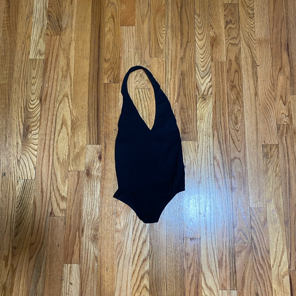 American Apparel halter bodysuit